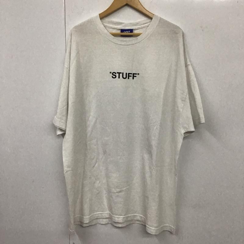 ラファイエット Lafayette Tシャツ 半袖 半袖カットソー プリントTシャツ クルーネックカットソー XXL ロゴ、文字 白 / ホワイト /  メンズ USED 古着 中古 10131636