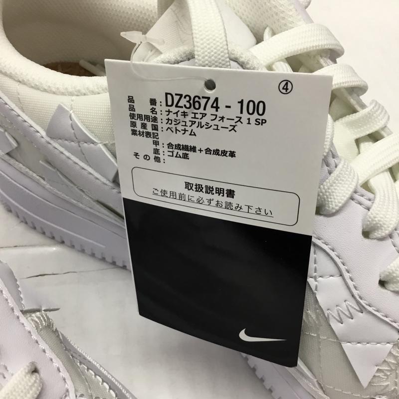ナイキ NIKE スニーカー スニーカー DZ3674-100 AIR FORCE 1 SP ビリー アイリッシュ 27.5cm 箱有 27.5cm ロゴ、文字 白 / ホワイト /  メンズ USED 古着 中古 10111968