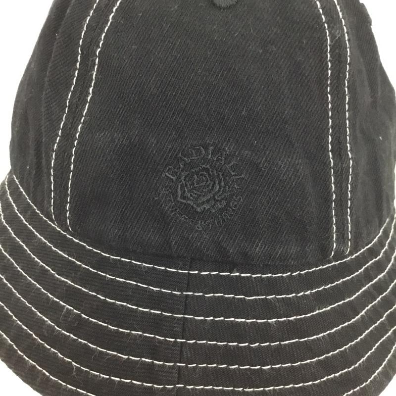 ラディアル RADIALL 帽子 ハット RAD-26SS-HAT004 BOWLER HAT ボールハット ロゴ、文字 黒 / ブラック /  メンズ USED 古着 中古 10150549