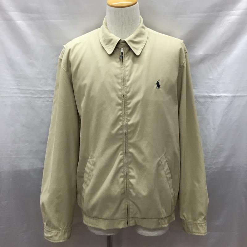 ポロラルフローレン POLO RALPH LAUREN ジャケット、上着 ジャンパー、ブルゾン 710548506002 スイングトップ M ワンポイント ベージュ / ベージュ /  メンズ USED 古着 中古 10119818