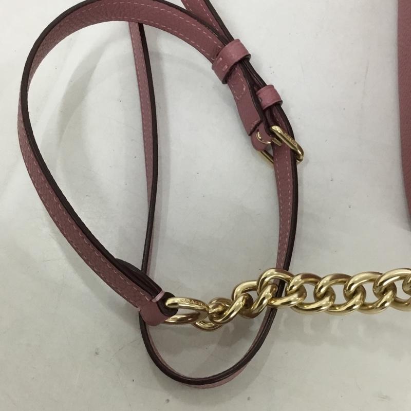 コーチ COACH ショルダーバッグ ショルダーバッグ 29411 カメラバッグ ロゴ、文字 桃 / ピンク /  レディース USED 古着 中古 10133303