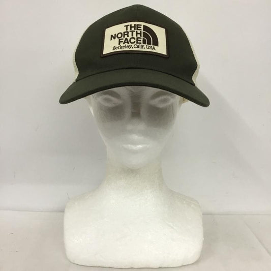 ザノースフェイス THE NORTH FACE 帽子 キャップ NN02443 トラッカーメッシュキャップ FREE ロゴ、文字 カーキ / カーキ /  メンズ USED 古着 中古 10136307
