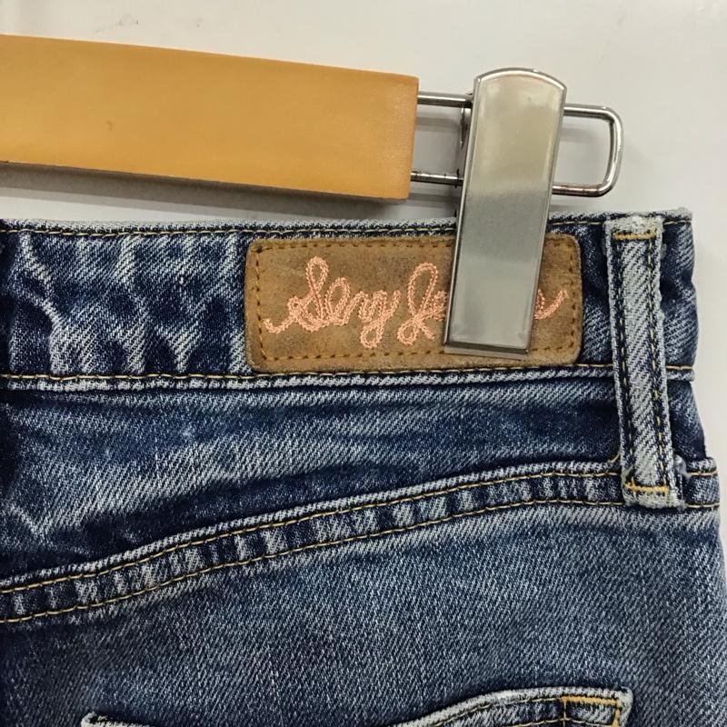 スライジーンズ SLY JEANS パンツ デニム、ジーンズ 0309AB12-0030 スキニー 25 無地 青 / ブルー /  レディース USED 古着 中古 10113003