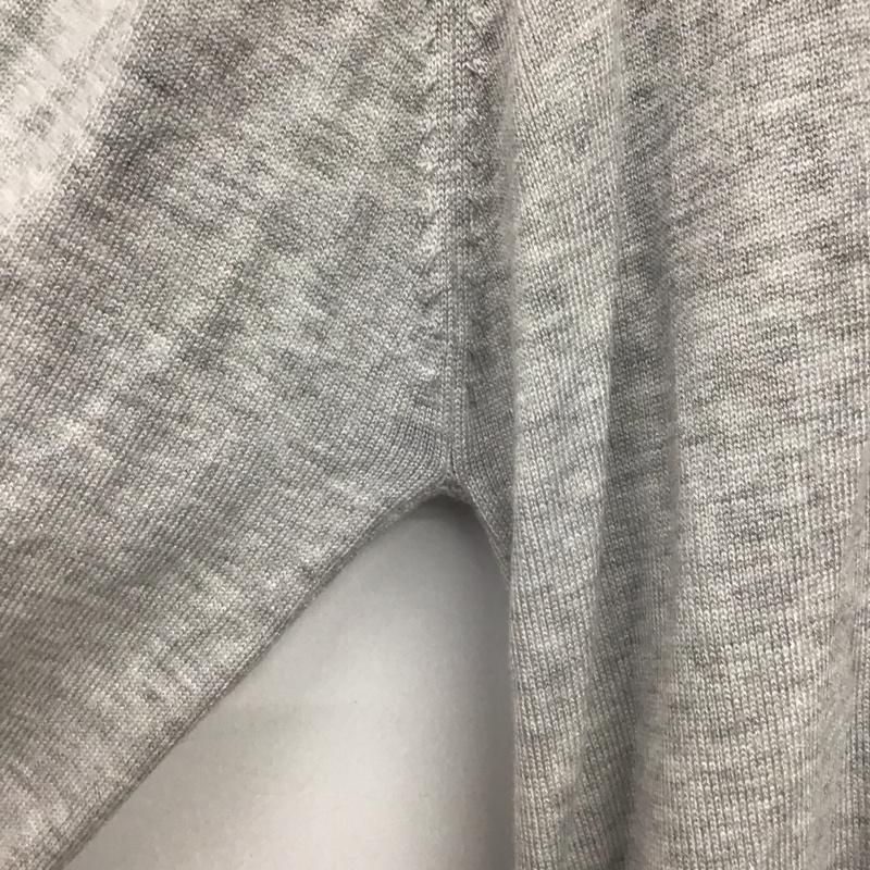 ザラ ZARA カーディガン 長袖 M 無地 灰 / グレー /  レディース USED 古着 中古 10148701