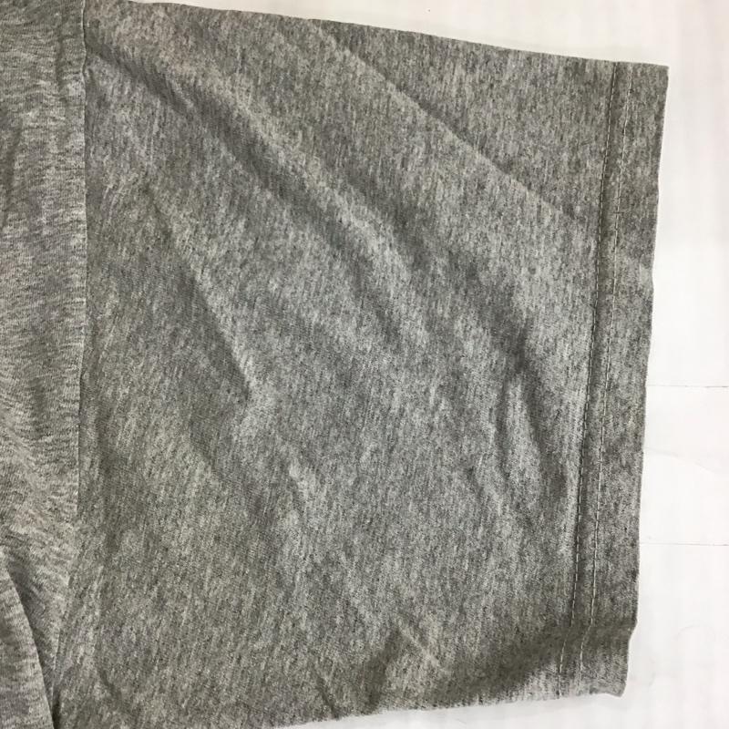 ナイキ NIKE Tシャツ 半袖 半袖カットソー プリントTシャツ クルーネックカットソー スポーツウェア M ロゴ、文字 灰 / グレー /  メンズ USED 古着 中古 10110907
