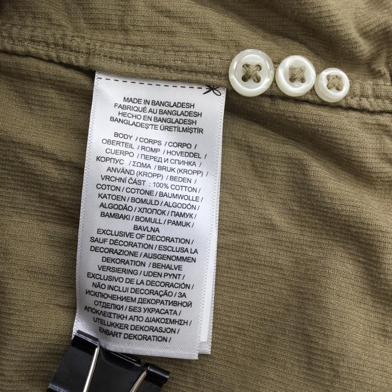 ポロラルフローレン POLO RALPH LAUREN シャツ、ブラウス 長袖 コーデュロイシャツ S ロゴ、文字 茶 / ブラウン /  メンズ USED 古着 中古 10136215