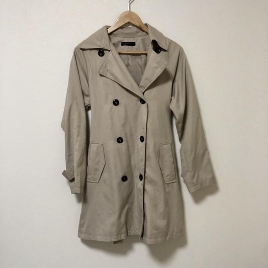 グリーフル Gleeful コート トレンチコート M 無地 ベージュ / ベージュ /  レディース USED 古着 中古 10010108