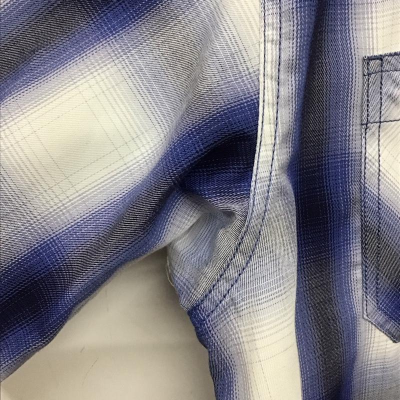 ディッキーズ Dickies シャツ、ブラウス 半袖 半袖シャツ チェックシャツ カラーシャツ L チェック マルチカラー / マルチカラー /  メンズ USED 古着 中古 10136865