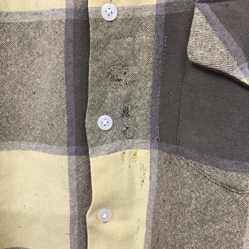 タウンクラフト TOWNCRAFT シャツ、ブラウス 長袖 長袖シャツ チェックシャツ カラーシャツ ボタンダウンシャツ M チェック マルチカラー / マルチカラー /  メンズ USED 古着 中古 10128672
