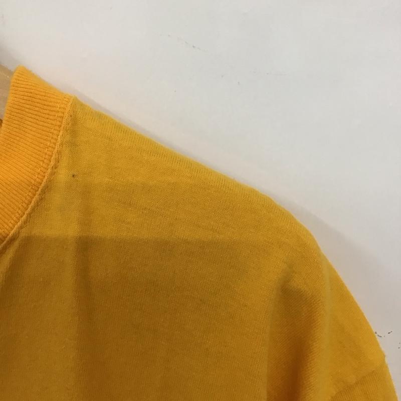 エロスティカ EROSTiKA Tシャツ 半袖 半袖カットソー プリントTシャツ クルーネックカットソー ビキニモンスターの逆襲 XL プリント 黄 / イエロー /  メンズ USED 古着 中古 10134620