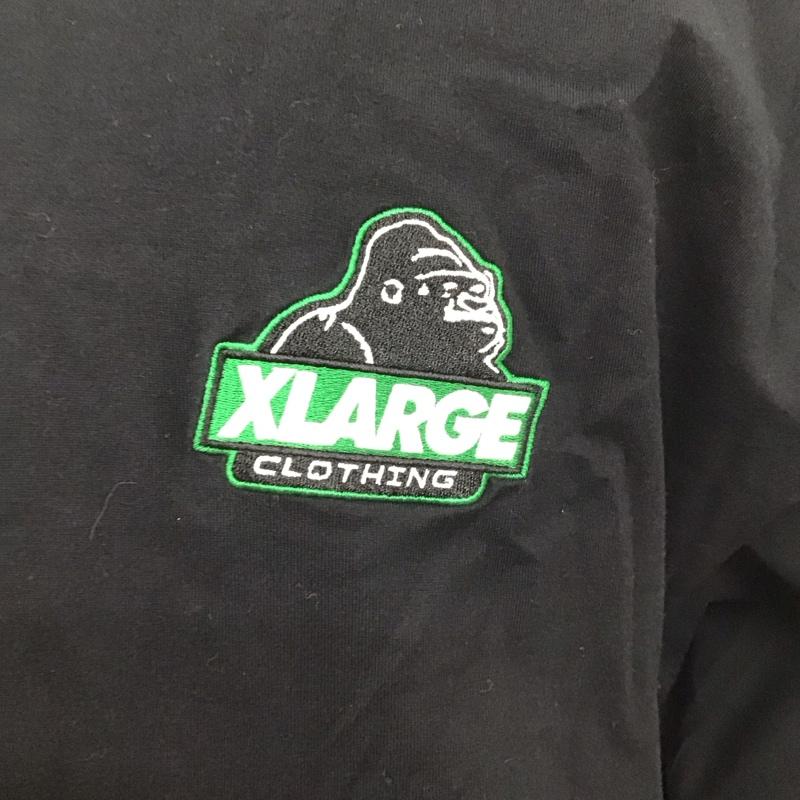 エクストララージ XLARGE Tシャツ 長袖 101231011011 ロンT XL ロゴ、文字 黒 / ブラック /  メンズ USED 古着 中古 10112938