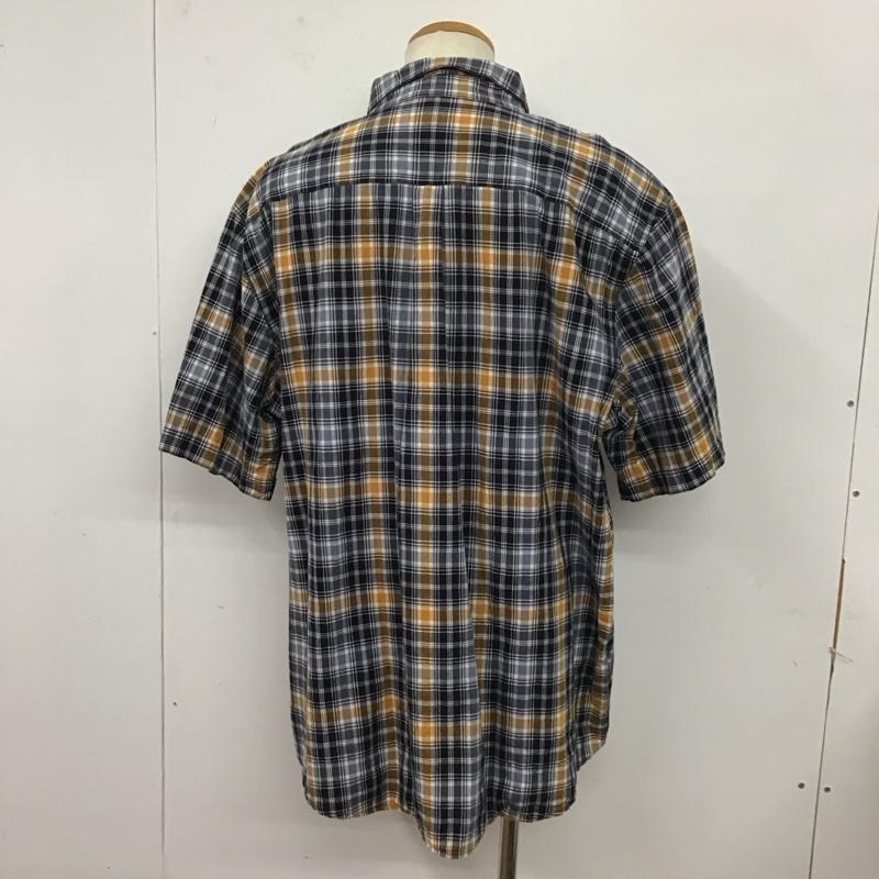 カーハート Carhartt シャツ、ブラウス 半袖 半袖シャツ チェックシャツ ボタンダウンシャツ XXL チェック マルチカラー / マルチカラー /  メンズ USED 古着 中古 10125060