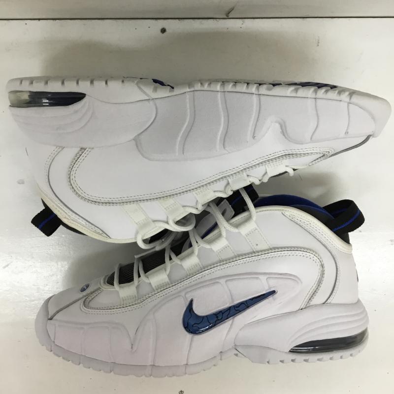 ナイキ NIKE スニーカー スニーカー DV0684-100 Nike Air Max Penny White and Varsity Royal ナイキ エアマックス ペニー ホワイト アンド バーシティ ロイヤル 28.0cm ロゴ、文字 白 / ホワイト / X 青 / ブルー /  メンズ USED 古着 中古 10123166