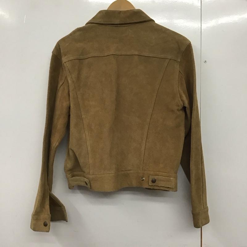 リーバイス Levi s ジャケット、上着 ジャケット、ブレザー レザージャケット ボタンジャケット アウター 99年 復刻 36 ロゴ、文字 ベージュ / ベージュ /  メンズ USED 古着 中古 10141656