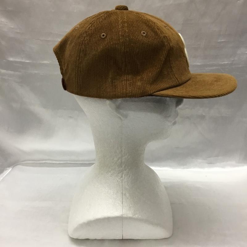 エカル EKAL 帽子 キャップ FE07-1CU003 コーデュロイ ロゴ、文字 茶 / ブラウン /  メンズ USED 古着 中古 10120015