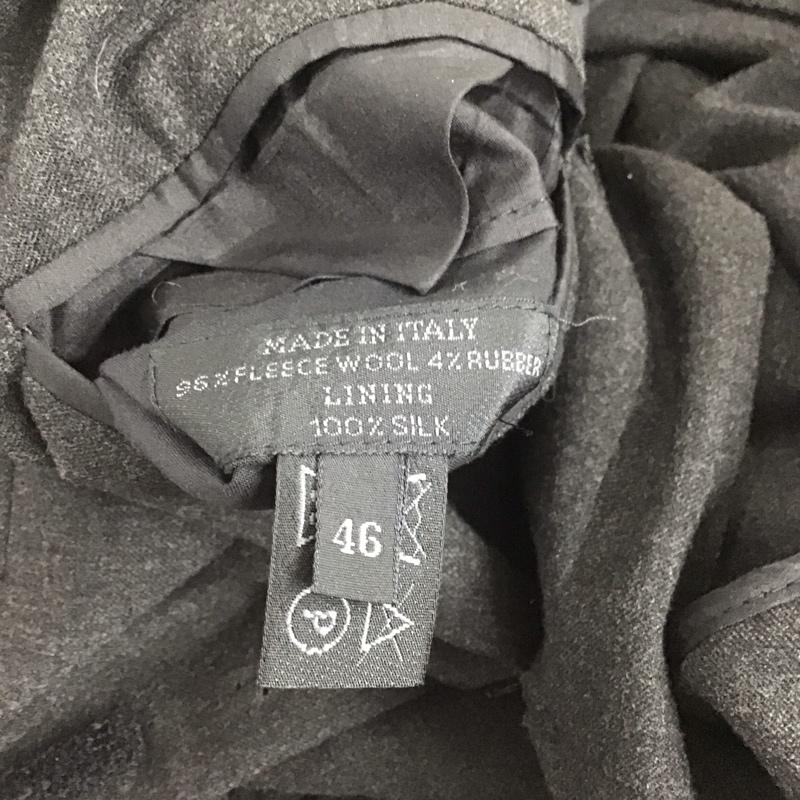 プラダ PRADA ジャケット、上着 ジャケット、ブレザー カジュアルジャケット カラージャケット ポケットジャケット アウター 46 無地 灰 / グレー /  メンズ USED 古着 中古 10124683