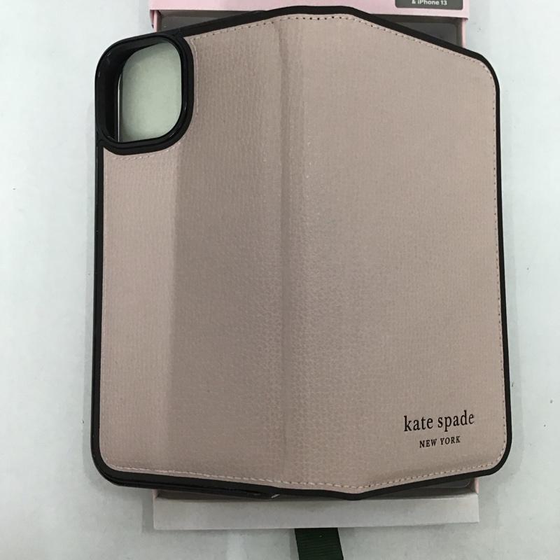 ケイトスペード Kate Spade ファッション小物 ファッション小物 KSIPH-254-PLVMB iPhone14 手帳型 iPhoneケース 無地 桃 / ピンク /  レディース USED 古着 中古 10122848