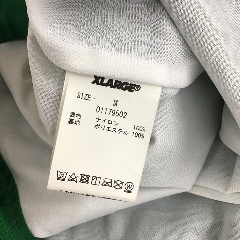 エクストララージ XLARGE ジャケット、上着 ジャケット、ブレザー 01179502 コーチジャケット ナイロンジャケット M ロゴ、文字 緑 / グリーン /  メンズ USED 古着 中古 10118753