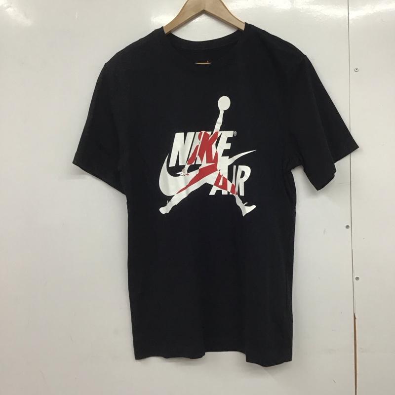 エアジョーダン AIR JORDAN Tシャツ 半袖 bv5905-010 マイケルジョーダンクラシックTシャツ プリントTシャツ M ロゴ、文字 黒 / ブラック /  メンズ USED 古着 中古 10146456