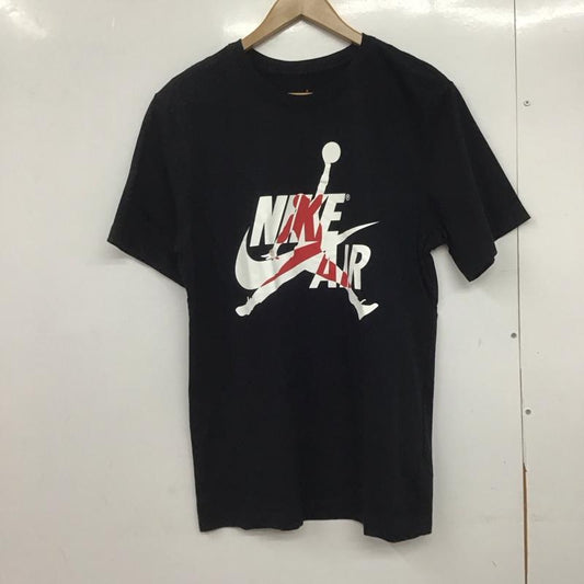 エアジョーダン AIR JORDAN Tシャツ 半袖 bv5905-010 マイケルジョーダンクラシックTシャツ プリントTシャツ M ロゴ、文字 黒 / ブラック /  メンズ USED 古着 中古 10146456