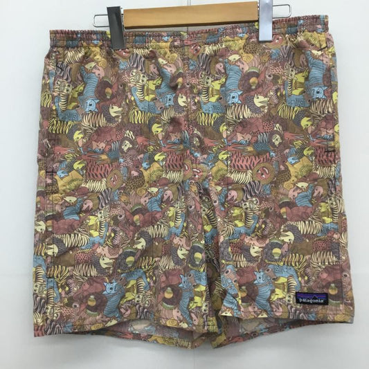 パタゴニア patagonia パンツ ショートパンツ M 総柄 桃 / ピンク /  メンズ USED 古着 中古 10129015