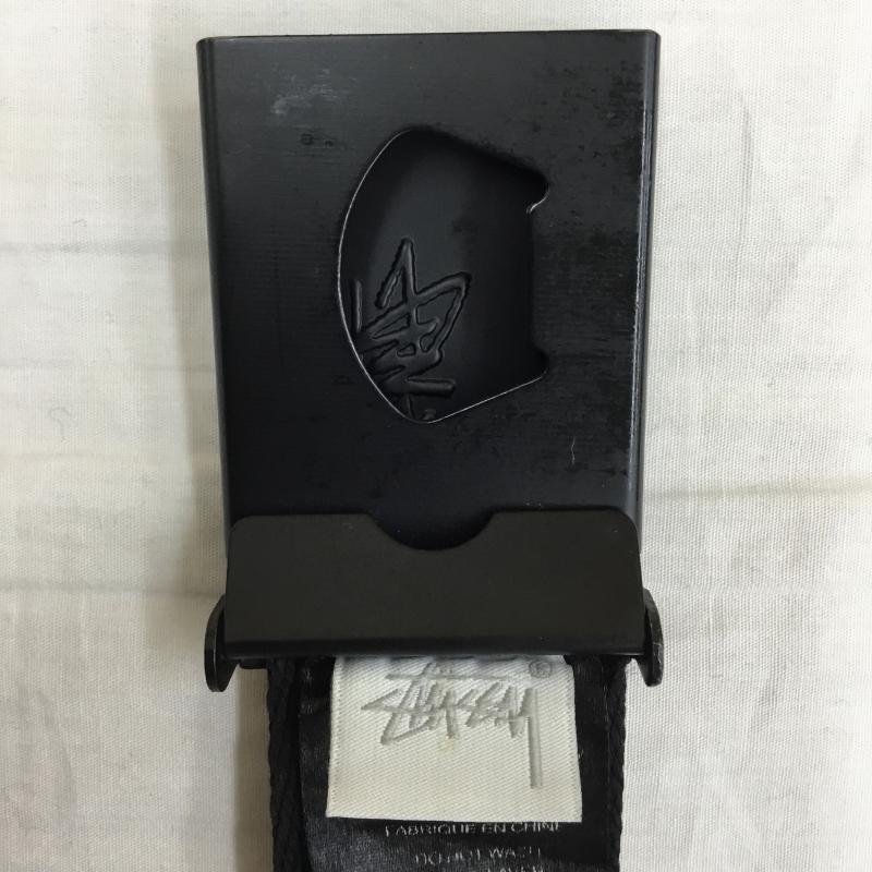 ステューシー STUSSY ベルト・バックル ベルト FREE 総柄 赤 / レッド / X 黒 / ブラック /  メンズ USED 古着 中古 10138274