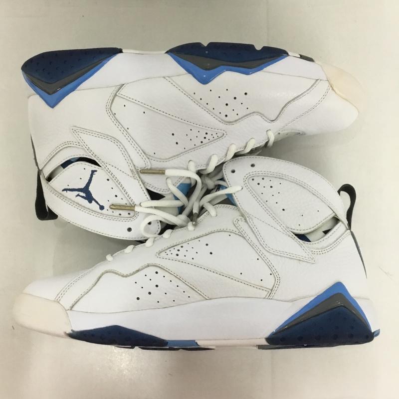 ナイキ NIKE スニーカー スニーカー 304775-107 AIR JORDAN 7 RETRO 29.5cm 箱有 29.5cm ロゴ、文字 白 / ホワイト / X 青 / ブルー /  メンズ USED 古着 中古 10130181
