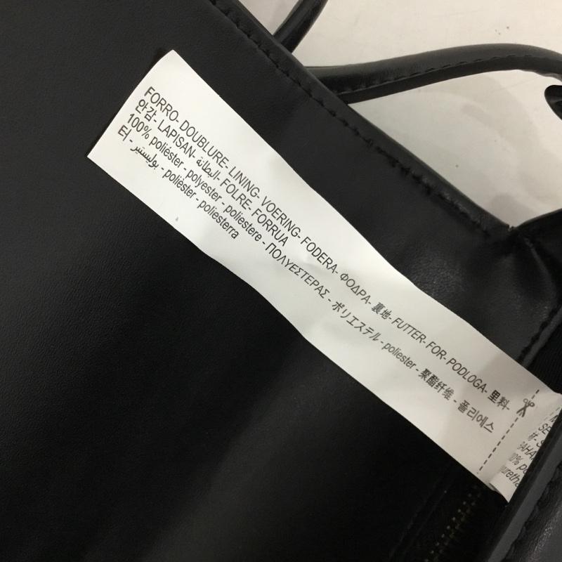 ザラ ZARA ショルダーバッグ ショルダーバッグ 6043 210 202 タグ付き 無地 黒 / ブラック / X アイボリー / アイボリー /  レディース USED 古着 中古 10147767