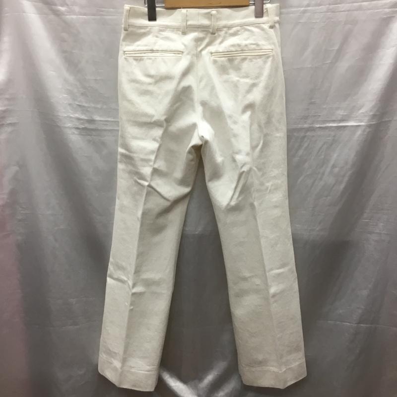 ポートバイアーク PORT BY ARK パンツ デニム、ジーンズ DenimBaggyTrousers デニムパンツ ワイドパンツ バギーパンツ 1 無地 白 / ホワイト /  メンズ USED 古着 中古 10121797