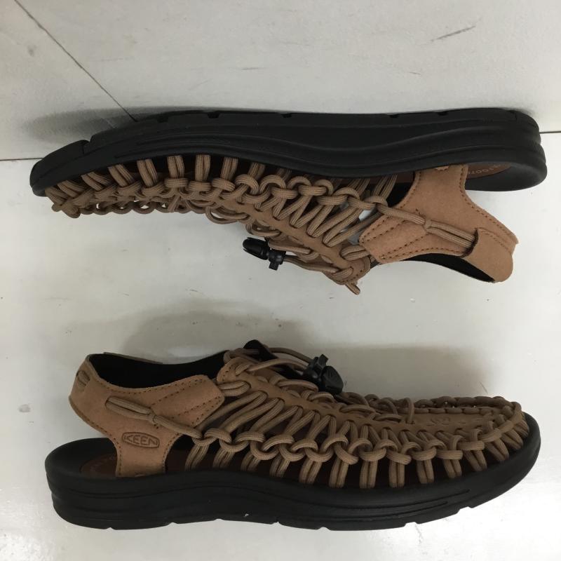 キーン KEEN サンダル サンダル KEEN UNEEK 1028870 25.0cm ロゴ、文字 茶 / ブラウン /  レディース USED 古着 中古 10135127