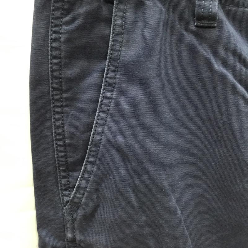 トミーヒルフィガー TOMMY HILFIGER パンツ ワークパンツ、ペインターパンツ 32インチ 無地 紺 / ネイビー /  メンズ USED 古着 中古 10110593