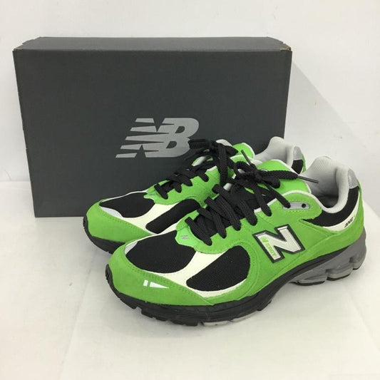 ニューバランス New Balance スニーカー スニーカー M2002RGZ 28cm 箱有 28.0cm ロゴ、文字 黒 / ブラック / X 緑 / グリーン /  メンズ USED 古着 中古 10128964