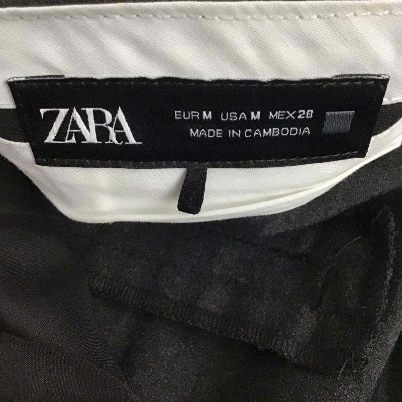 ザラ ZARA パンツ スラックス M 無地 チャコールグレー / チャコールグレー /  レディース USED 古着 中古 10124771