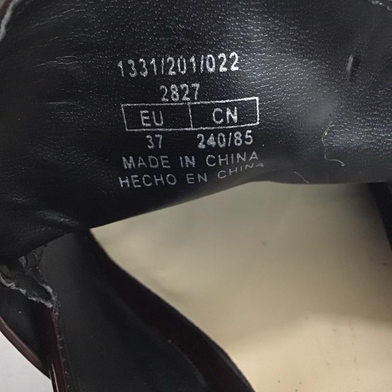 ザラ ZARA ローファー ローファー 1331 201 022 タッセル EU37 無地 茶 / ブラウン /  レディース USED 古着 中古 10135271