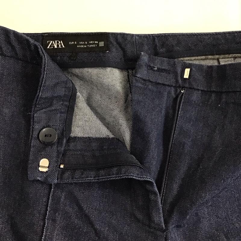ザラ ZARA セットアップ セットアップ セットアップ カジュアルパンツ ベスト 2点セット M 無地 インディゴ / インディゴ /  レディース USED 古着 中古 10149343