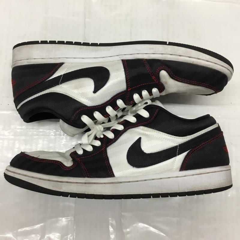 ナイキ NIKE スニーカー スニーカー DD9337-106 WMNS AIR JORDAN 1 LOW SE UTL 28.5cm 28.5cm ロゴ、文字 白 / ホワイト / X 黒 / ブラック / X 赤 / レッド /  メンズ USED 古着 中古 10109383