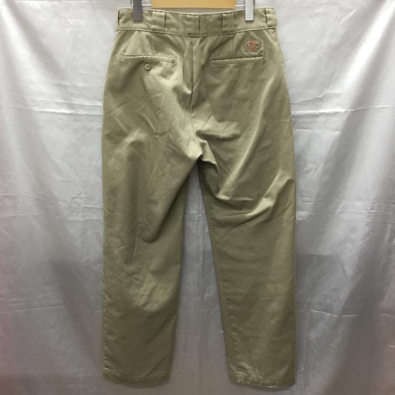 ディッキーズ Dickies パンツ ワークパンツ、ペインターパンツ 874 original fit ワークパンツ チノパン 32 ロゴ、文字 ベージュ / ベージュ /  メンズ USED 古着 中古 10116085
