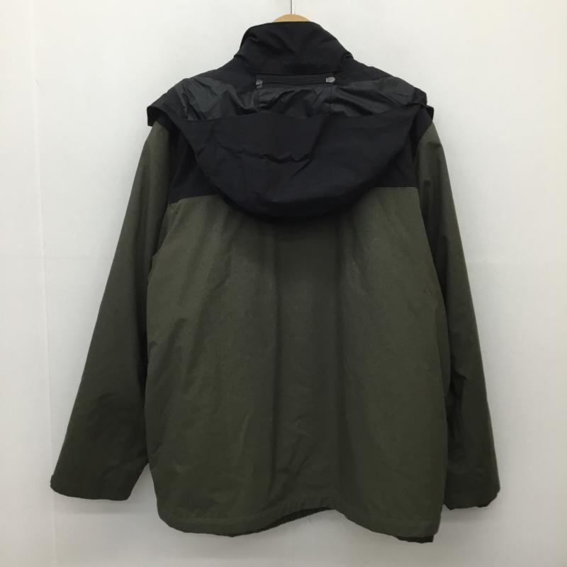 ザノースフェイス THE NORTH FACE ジャケット、上着 ジャンパー、ブルゾン A52AN XL ロゴ、文字 黒 / ブラック / X カーキ / カーキ /  メンズ USED 古着 中古 10143905