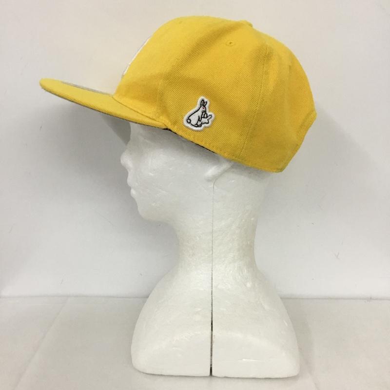 エフアールツー FR2 帽子 キャップ FRA1165 Calor brim Flat Visor Cap ロゴ、文字 黄 / イエロー /  メンズ USED 古着 中古 10134773