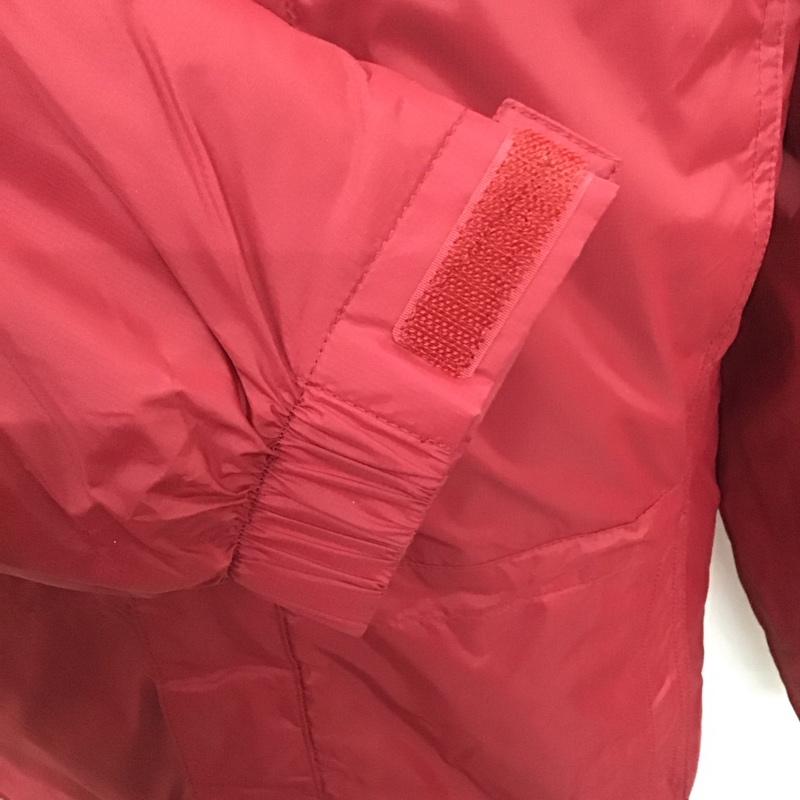 エルエルビーン L.L.Bean ジャケット、上着 ジャンパー、ブルゾン ジップアップジャケット ジャンパー アウター フード付きジャケット S ロゴ、文字 えんじ / ワインレッド / X 黒 / ブラック /  メンズ USED 古着 中古 10111263