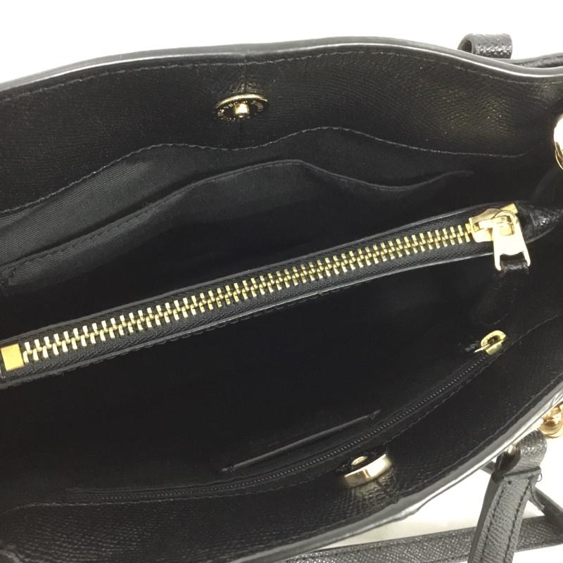 コーチ COACH ハンドバッグ ハンドバッグ F57847 2WAY ショルダーバッグ ロゴ、文字 黒 / ブラック /  レディース USED 古着 中古 10147145