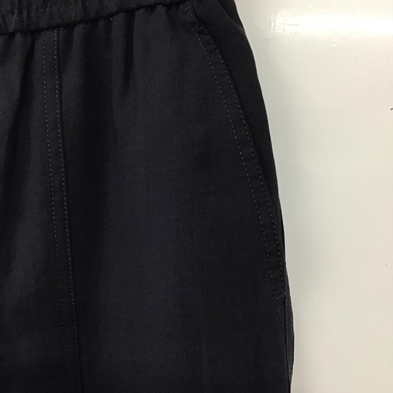 ザラ ZARA パンツ ワークパンツ、ペインターパンツ ワークパンツ ワイドパンツ カジュアルパンツ M 無地 紺 / ネイビー /  レディース USED 古着 中古 10128946