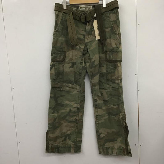 アバクロンビーアンドフィッチ ABERCROMBIE&FITCH パンツ ワークパンツ、ペインターパンツ ワークパンツ ワイドパンツ カジュアルパンツ ミリタリーパンツ M カモフラージュ柄・迷彩 マルチカラー / マルチカラー /  メンズ USED 古着 中古 10139185