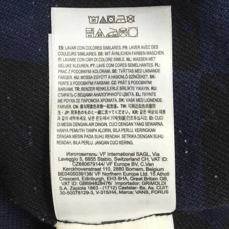 バンズ VANS シャツ、ブラウス 長袖 S  青 / ブルー /  メンズ USED 古着 中古 10110702