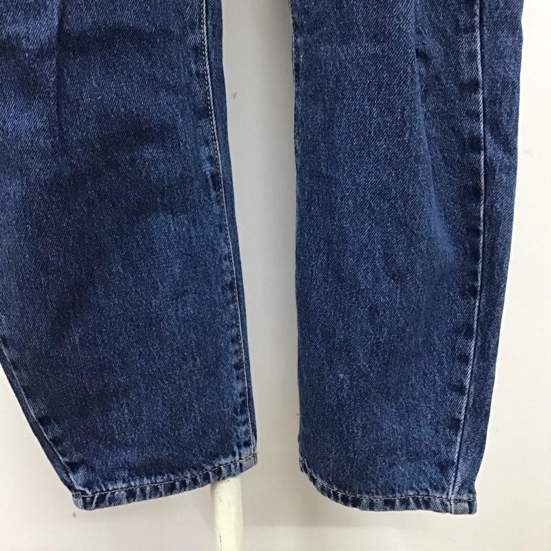 ザラ ZARA パンツ デニム、ジーンズ 5862 152 407 テーパード 無地 青 / ブルー /  レディース USED 古着 中古 10122040