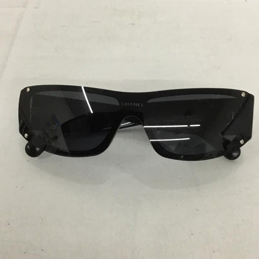 シャネル CHANEL めがね・サングラス サングラス CH5072 ロゴ、文字 黒 / ブラック /  レディース USED 古着 中古 10133928