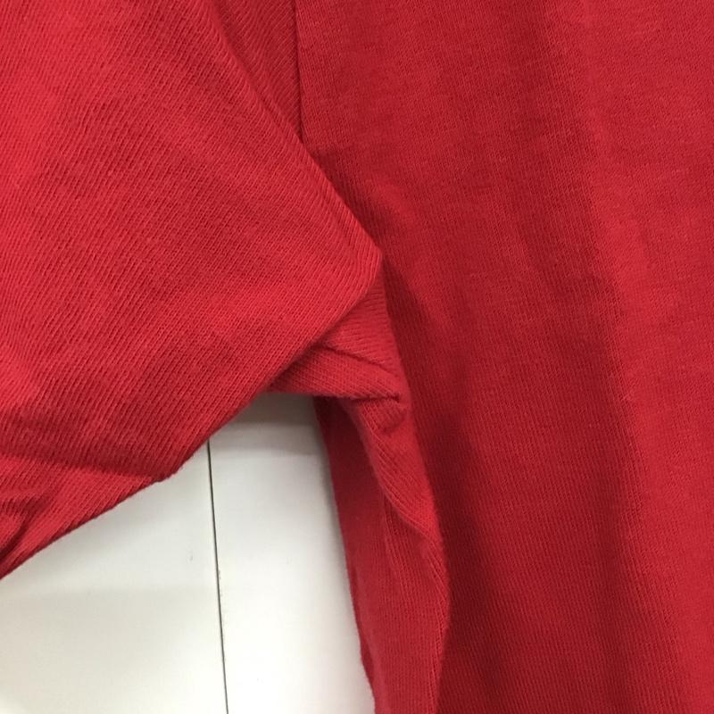 ステューシー STUSSY Tシャツ 半袖 S ロゴ、文字 X プリント 赤 / レッド /  メンズ USED 古着 中古 10128551