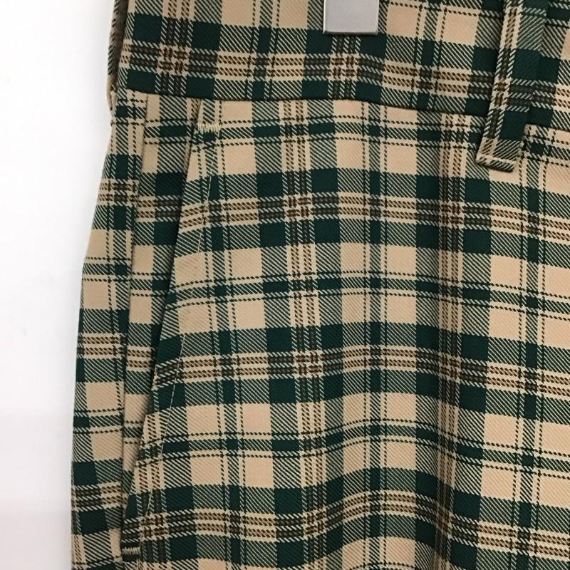 ファーラー FARAH パンツ スラックス スラックスパンツ ワイドパンツ センタータックパンツ 80s M チェック マルチカラー / マルチカラー /  メンズ USED 古着 中古 10149725
