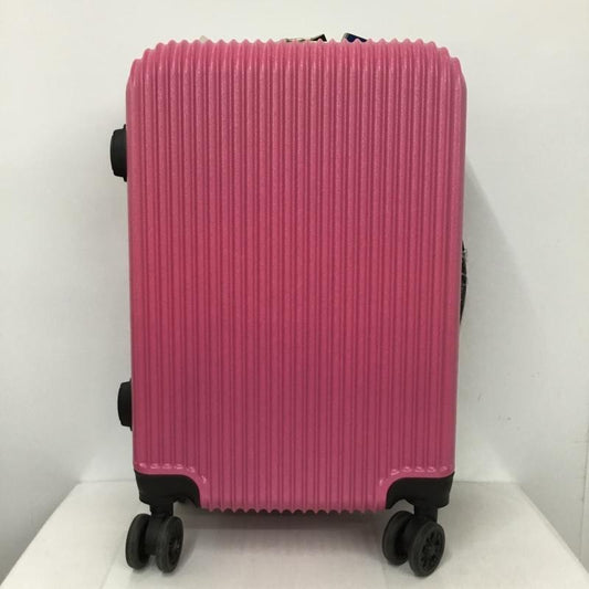 マキコーポレーション MAKI CORPORATION スーツケース、トランク スーツケース、トランク 5401-48 機内持込サイズ タグ付き キャリーケース 無地 桃 / ピンク /  レディース USED 古着 中古 10131604