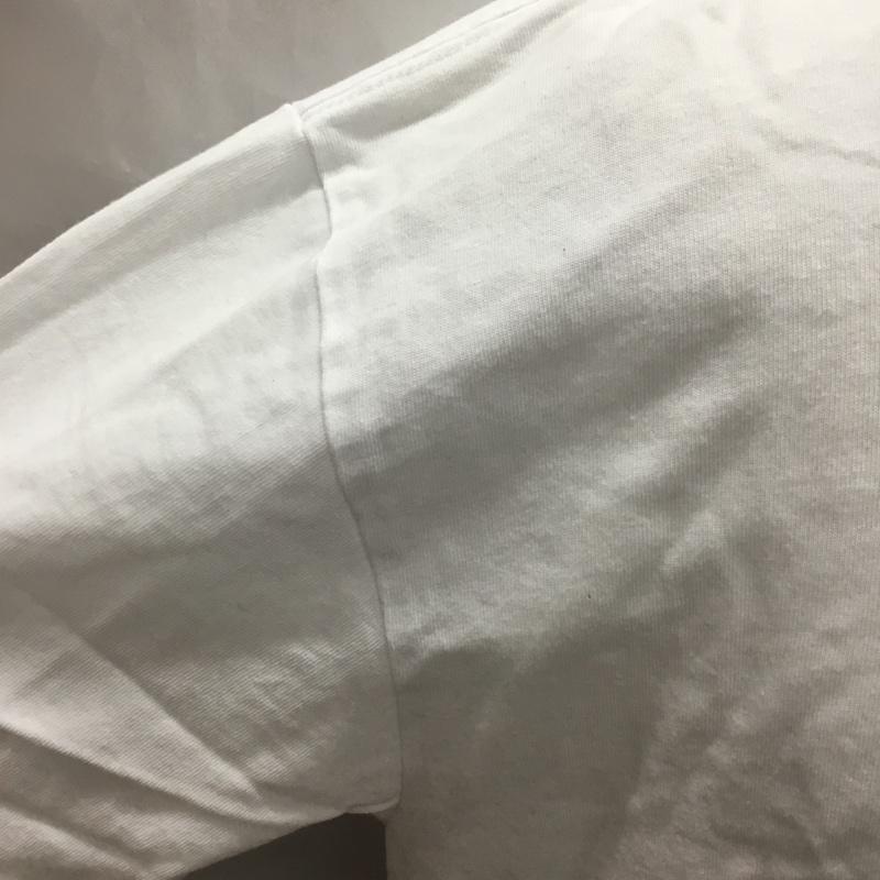 ニューエラ NEW ERA Tシャツ 半袖 半袖カットソー プリントTシャツ クルーネックカットソー XL ロゴ、文字 白 / ホワイト /  メンズ USED 古着 中古 10116239